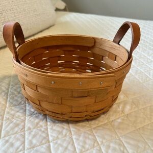 Longaberger Basket Leather Handles
